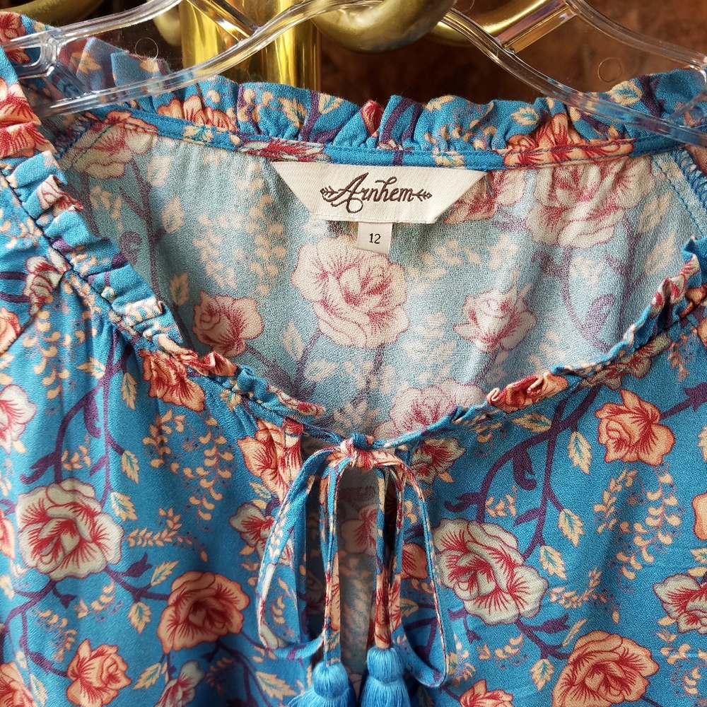ARNHEM BELLA ROSA FLORAL BLOUSE - Picture 3 of 3